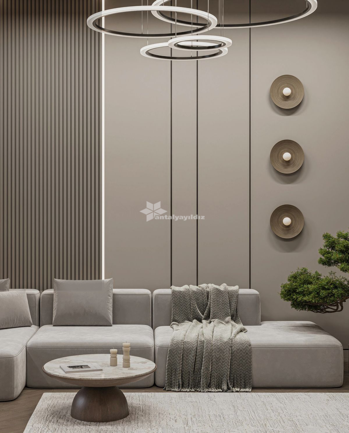 LB 3783 SOFT TOUCH KAYA GRİ